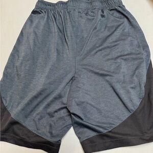 Russell Athletic Gray and Black Men's Performance Shorts